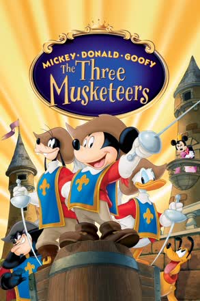 Mickey, Donald, Goofy- The Three Musketeers
